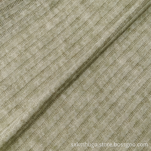 Jacquard Coarse Needle Sliver Knitted Fabric